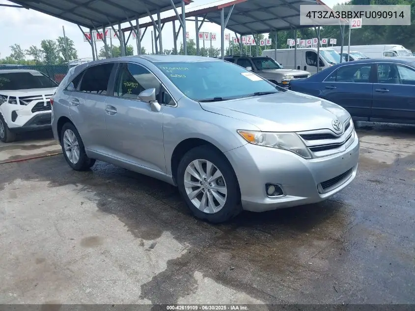 2015 Toyota Venza Le VIN: 4T3ZA3BBXFU090914 Lot: 42619109