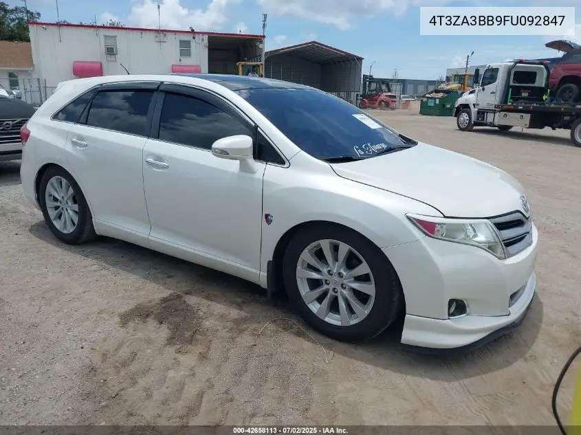 4t3za3bb9fu092847 4T3ZA3BB9FU092847 2015 Toyota Venza Xle