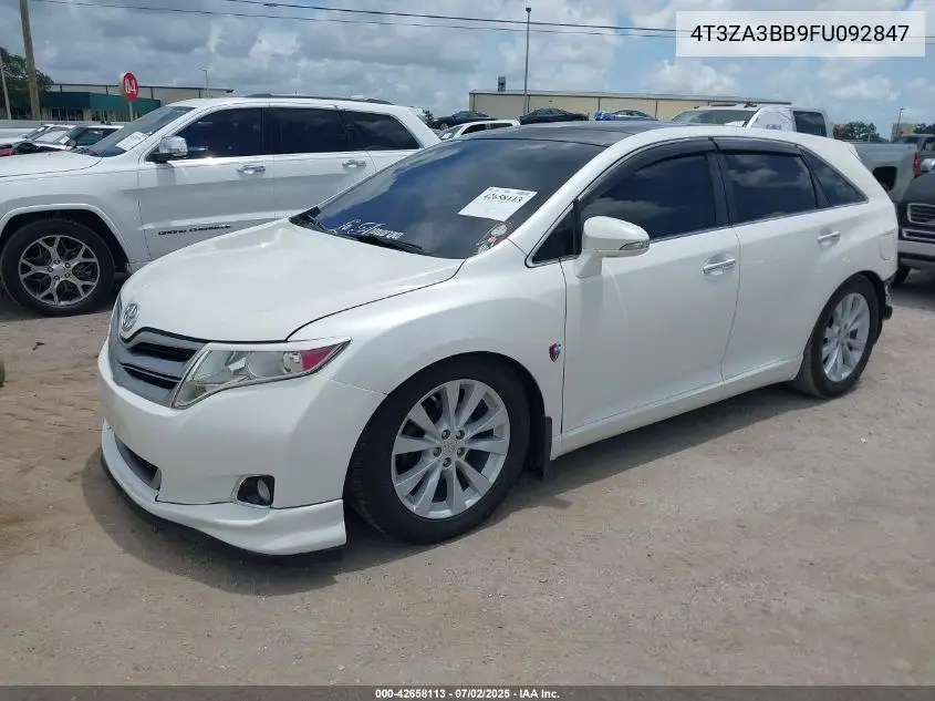 4t3za3bb9fu092847 4T3ZA3BB9FU092847 2015 Toyota Venza Xle