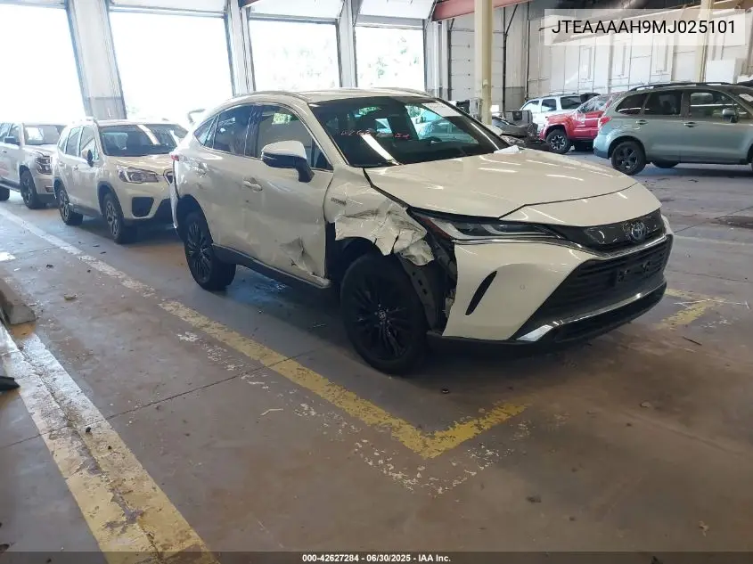 2021 Toyota Venza Xle VIN: JTEAAAAH9MJ025101 Lot: 42627284
