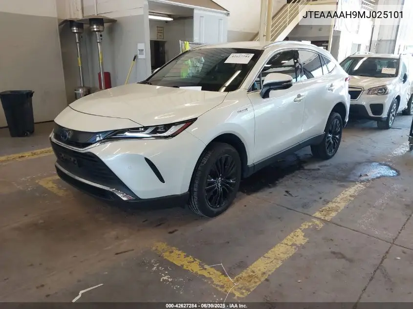 2021 Toyota Venza Xle VIN: JTEAAAAH9MJ025101 Lot: 42627284