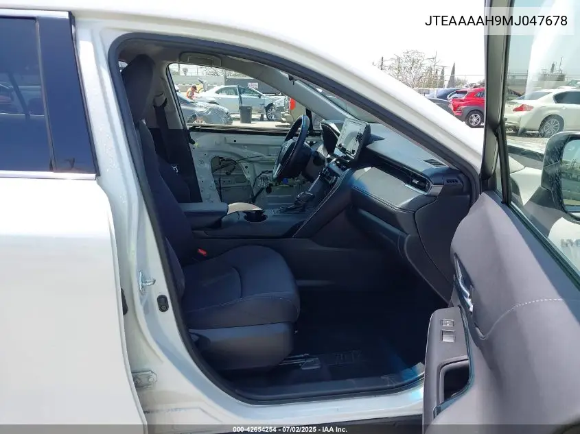 2021 Toyota Venza Le VIN: JTEAAAAH9MJ047678 Lot: 42654254
