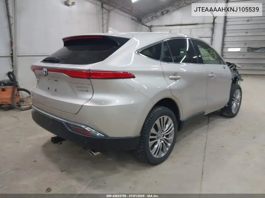 2022 Toyota Venza Le/Xle/Limited VIN: JTEAAAAHXNJ105539 Lot: 42623708