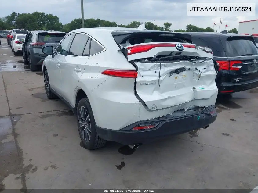 2024 Toyota Venza Le VIN: JTEAAAAH8RJ166524 Lot: 42654205