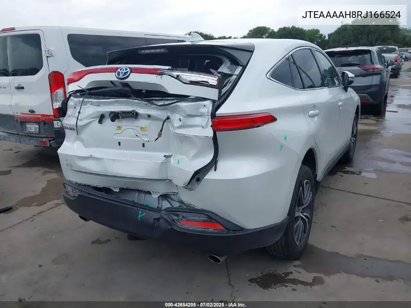 2024 Toyota Venza Le VIN: JTEAAAAH8RJ166524 Lot: 42654205