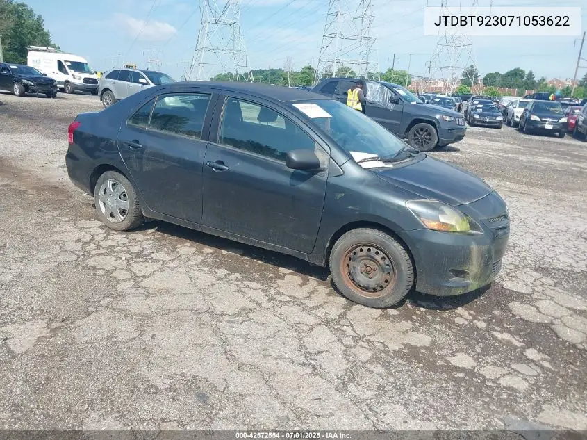 2007 Toyota Yaris VIN: JTDBT923071053622 Lot: 42572554