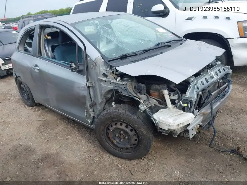 2008 Toyota Yaris VIN: JTDJT923985156110 Lot: 42255368
