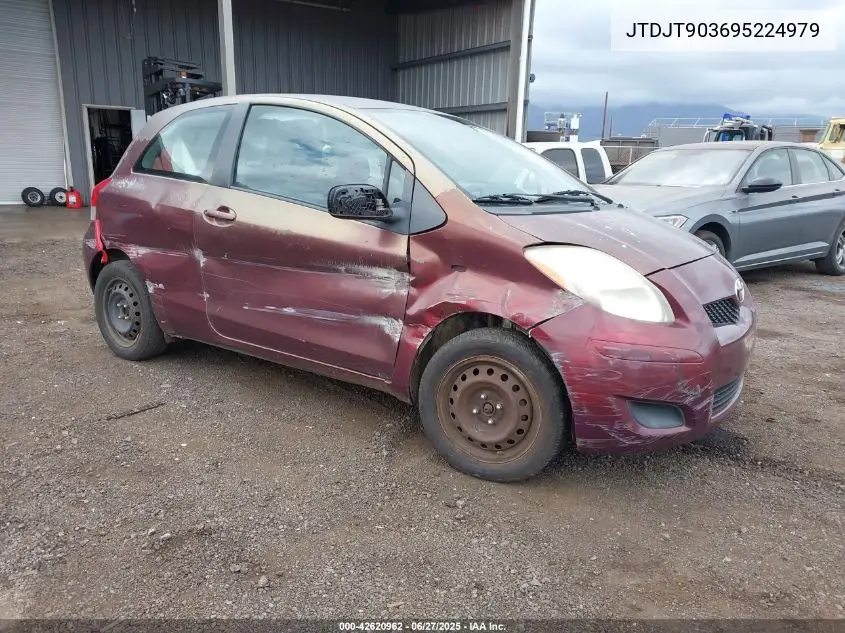 2009 Toyota Yaris S VIN: JTDJT903695224979 Lot: 42620962