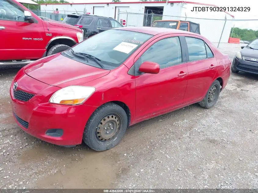 2009 Toyota Yaris VIN: JTDBT903291324329 Lot: 42642208