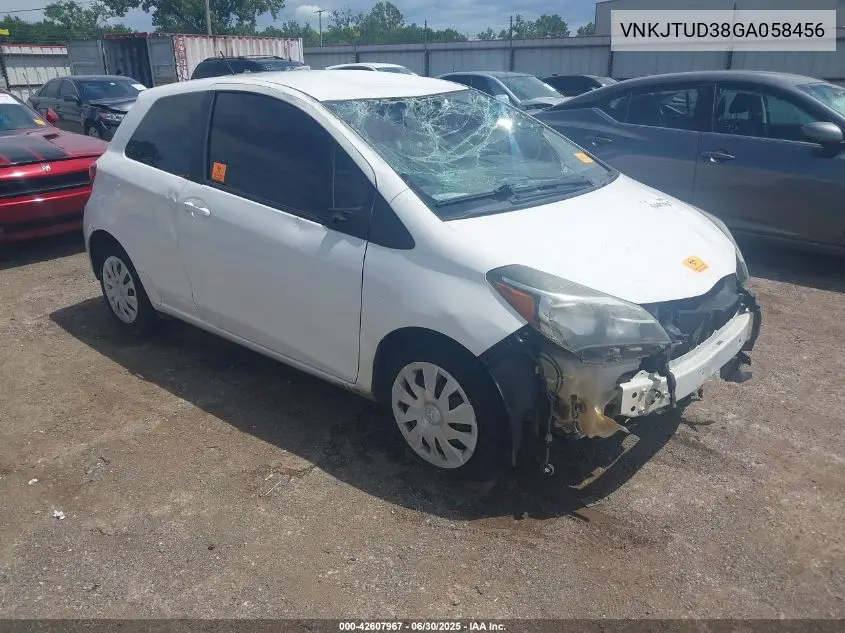 2016 Toyota Yaris L VIN: VNKJTUD38GA058456 Lot: 42607967