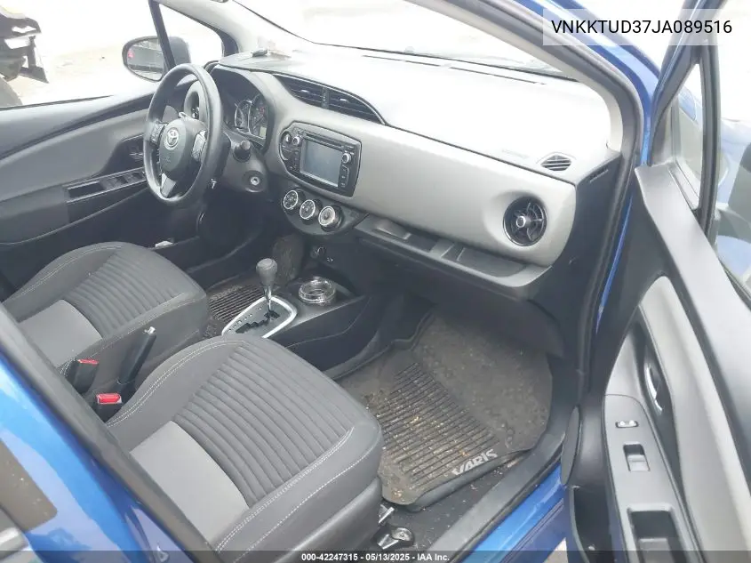 2018 Toyota Yaris Le VIN: VNKKTUD37JA089516 Lot: 42247315
