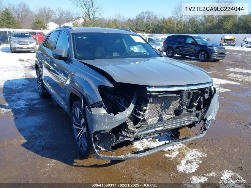2020 Volkswagen Atlas Cross Sport 3.6L V6 Sel Premium R-Line VIN: 1V2TE2CA9LC224044 Lot: 41590317