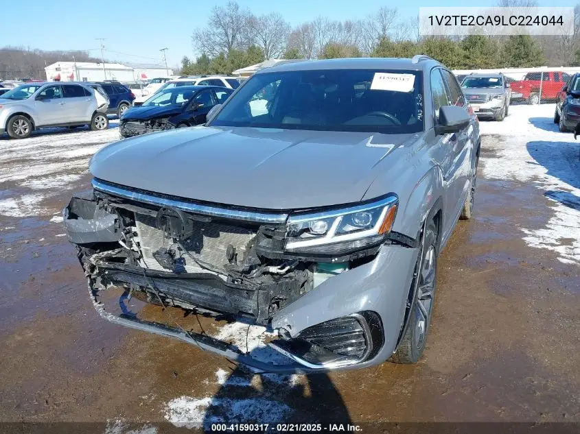 2020 Volkswagen Atlas Cross Sport 3.6L V6 Sel Premium R-Line VIN: 1V2TE2CA9LC224044 Lot: 41590317