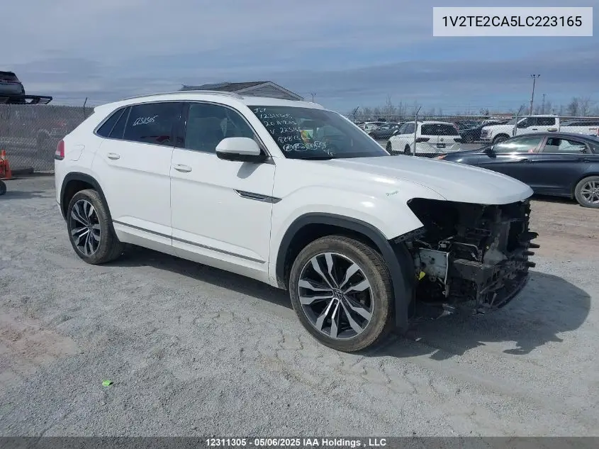 2020 Volkswagen Atlas Cross Sport 3.6 Fsi Execline VIN: 1V2TE2CA5LC223165 Lot: 12311305