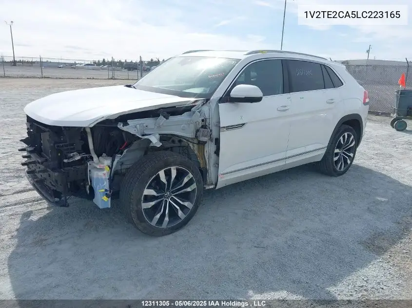 2020 Volkswagen Atlas Cross Sport 3.6 Fsi Execline VIN: 1V2TE2CA5LC223165 Lot: 12311305