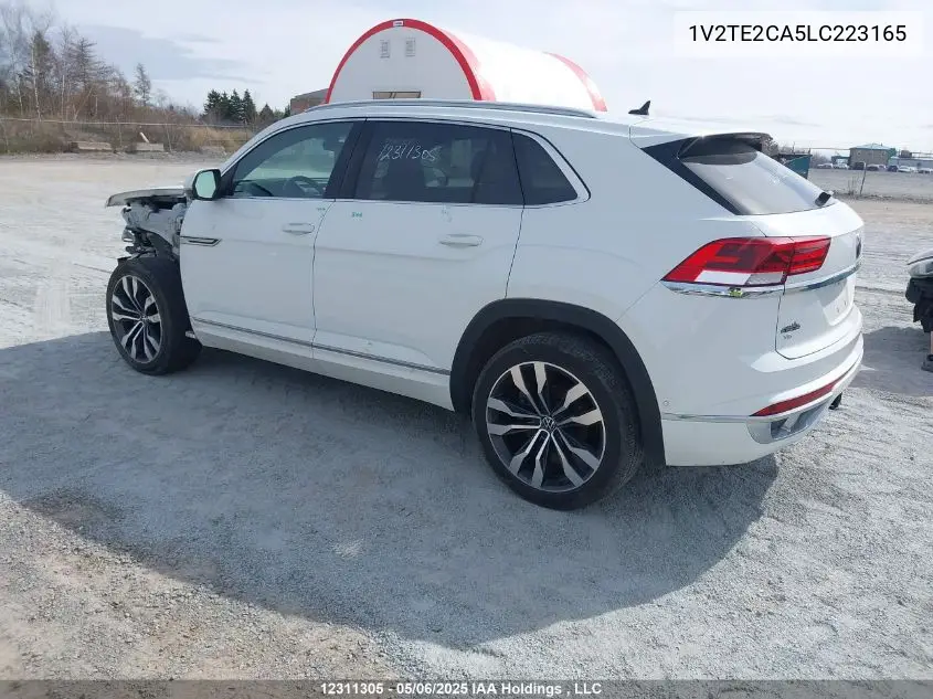 2020 Volkswagen Atlas Cross Sport 3.6 Fsi Execline VIN: 1V2TE2CA5LC223165 Lot: 12311305