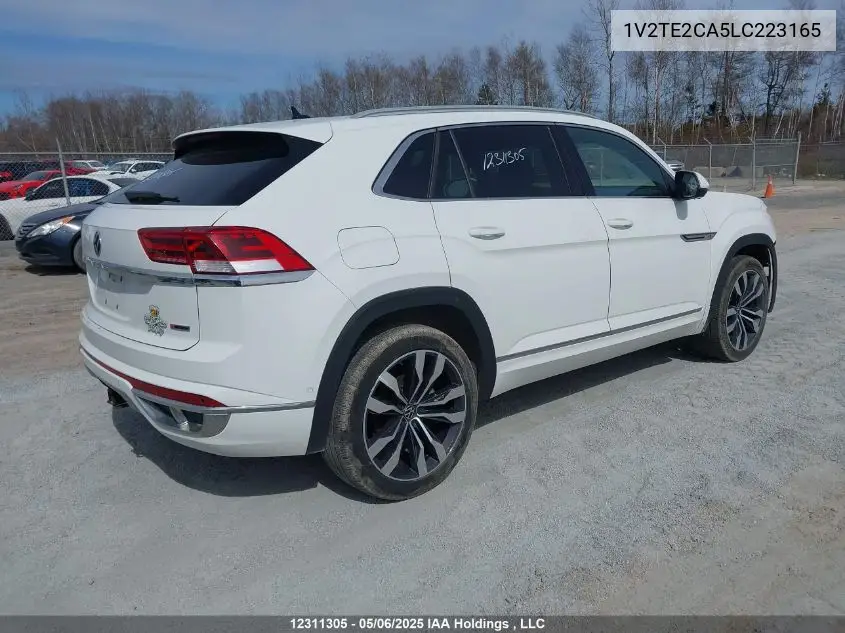 2020 Volkswagen Atlas Cross Sport 3.6 Fsi Execline VIN: 1V2TE2CA5LC223165 Lot: 12311305