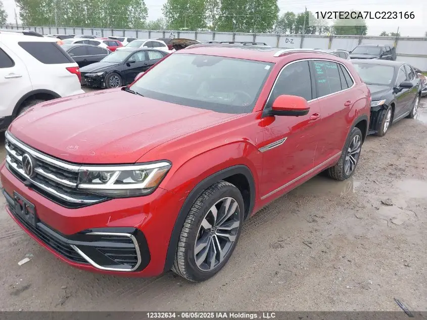 2020 Volkswagen Atlas Cross Sport 3.6 Fsi Execline VIN: 1V2TE2CA7LC223166 Lot: 12332634