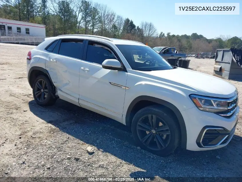 2020 Volkswagen Atlas Cross Sport 3.6L V6 Se W/Technology/3.6L V6 Se W/Technology R-Line VIN: 1V25E2CAXLC225597 Lot: 41668786