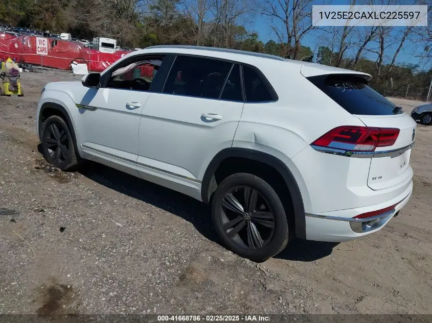 2020 Volkswagen Atlas Cross Sport 3.6L V6 Se W/Technology/3.6L V6 Se W/Technology R-Line VIN: 1V25E2CAXLC225597 Lot: 41668786