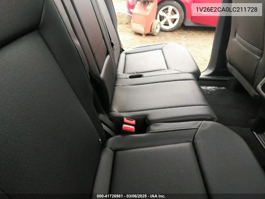 2020 Volkswagen Atlas Cross Sport 3.6L V6 Se W/Technology/3.6L V6 Se W/Technology R-Line VIN: 1V26E2CA0LC211728 Lot: 41726981