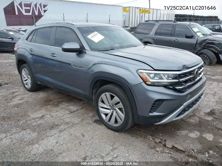 2020 Volkswagen Atlas Cross Sport 2.0T Se W/Technology/2.0T Se W/Technology R-Line VIN: 1V25C2CA1LC201646 Lot: 41829835