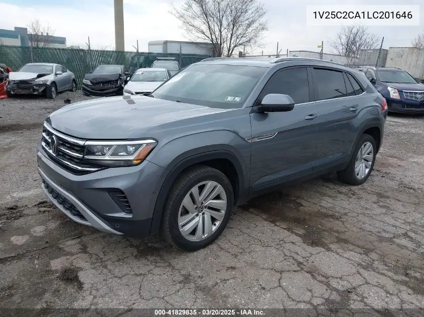2020 Volkswagen Atlas Cross Sport 2.0T Se W/Technology/2.0T Se W/Technology R-Line VIN: 1V25C2CA1LC201646 Lot: 41829835