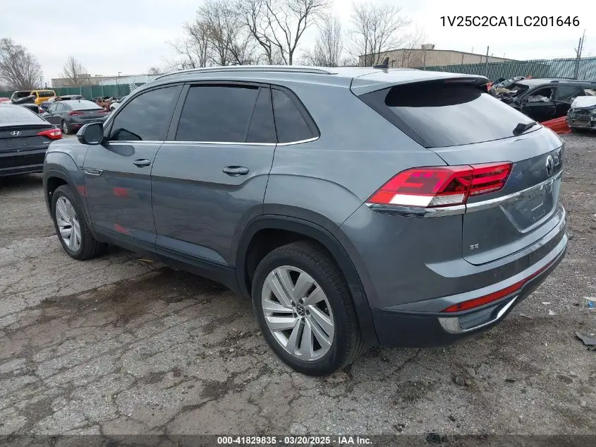 2020 Volkswagen Atlas Cross Sport 2.0T Se W/Technology/2.0T Se W/Technology R-Line VIN: 1V25C2CA1LC201646 Lot: 41829835