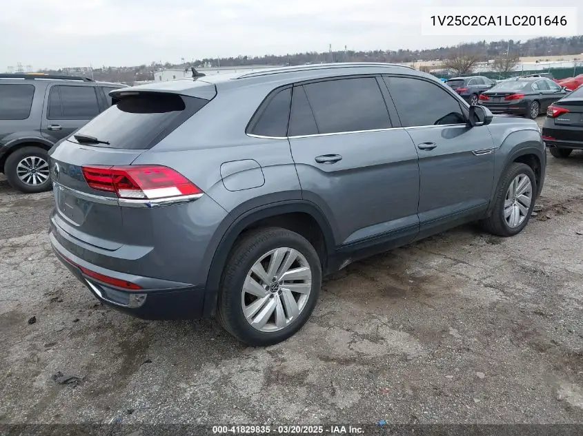 2020 Volkswagen Atlas Cross Sport 2.0T Se W/Technology/2.0T Se W/Technology R-Line VIN: 1V25C2CA1LC201646 Lot: 41829835