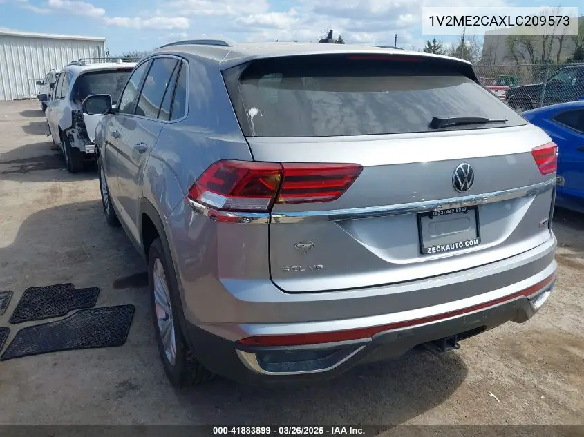 2020 Volkswagen Atlas Cross Sport 3.6L V6 Sel VIN: 1V2ME2CAXLC209573 Lot: 41883899
