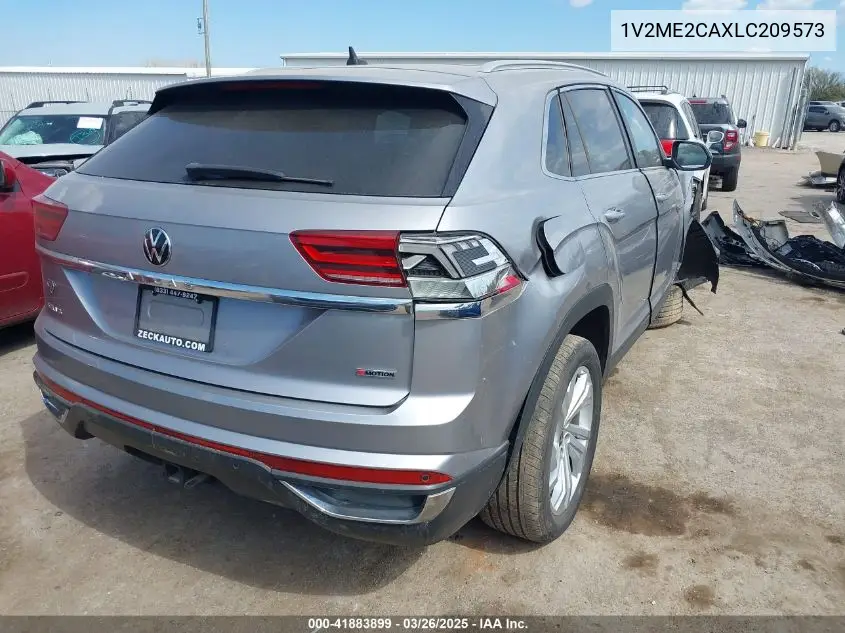 2020 Volkswagen Atlas Cross Sport 3.6L V6 Sel VIN: 1V2ME2CAXLC209573 Lot: 41883899