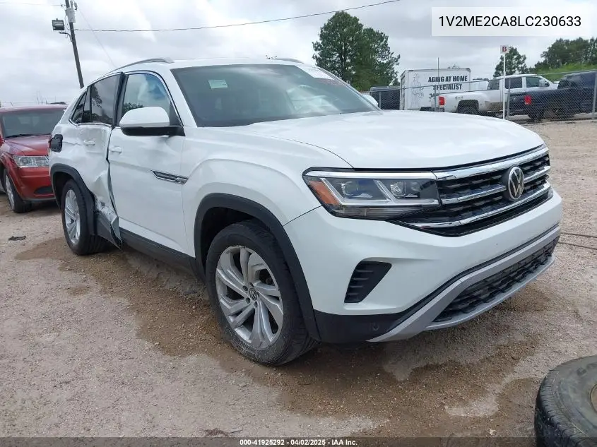 2020 Volkswagen Atlas Cross Sport 3.6L V6 Sel VIN: 1V2ME2CA8LC230633 Lot: 41925292