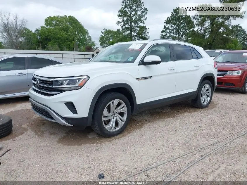 2020 Volkswagen Atlas Cross Sport 3.6L V6 Sel VIN: 1V2ME2CA8LC230633 Lot: 41925292