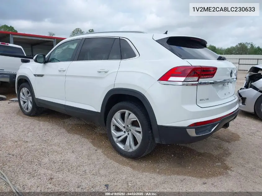 2020 Volkswagen Atlas Cross Sport 3.6L V6 Sel VIN: 1V2ME2CA8LC230633 Lot: 41925292