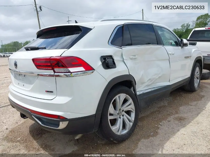 2020 Volkswagen Atlas Cross Sport 3.6L V6 Sel VIN: 1V2ME2CA8LC230633 Lot: 41925292