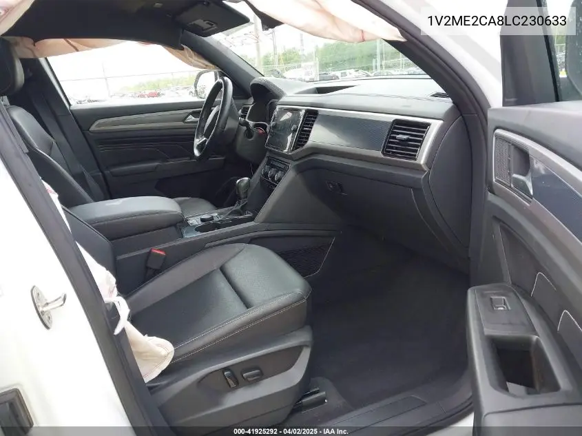2020 Volkswagen Atlas Cross Sport 3.6L V6 Sel VIN: 1V2ME2CA8LC230633 Lot: 41925292