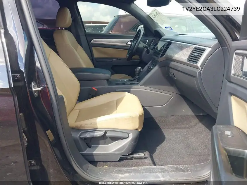 2020 Volkswagen Atlas Cross Sport 3.6L V6 Se W/Technology/3.6L V6 Se W/Technology R-Line VIN: 1V2YE2CA3LC224739 Lot: 42045123