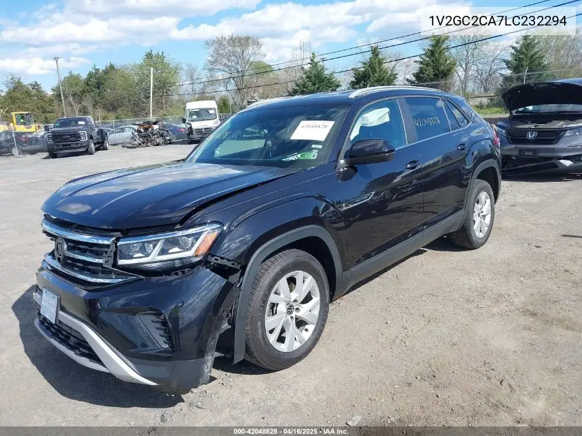 2020 Volkswagen Atlas Cross Sport 2.0T S VIN: 1V2GC2CA7LC232294 Lot: 42048828