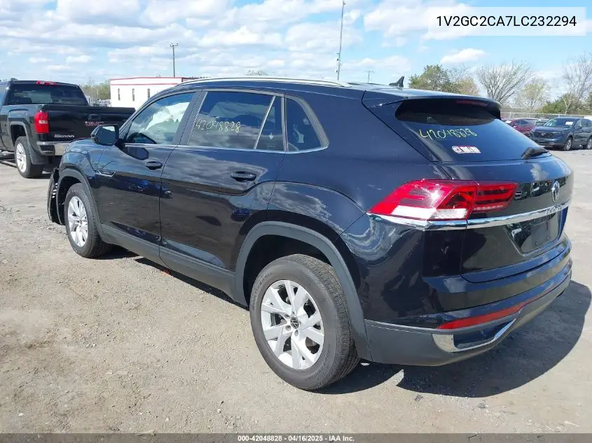 2020 Volkswagen Atlas Cross Sport 2.0T S VIN: 1V2GC2CA7LC232294 Lot: 42048828