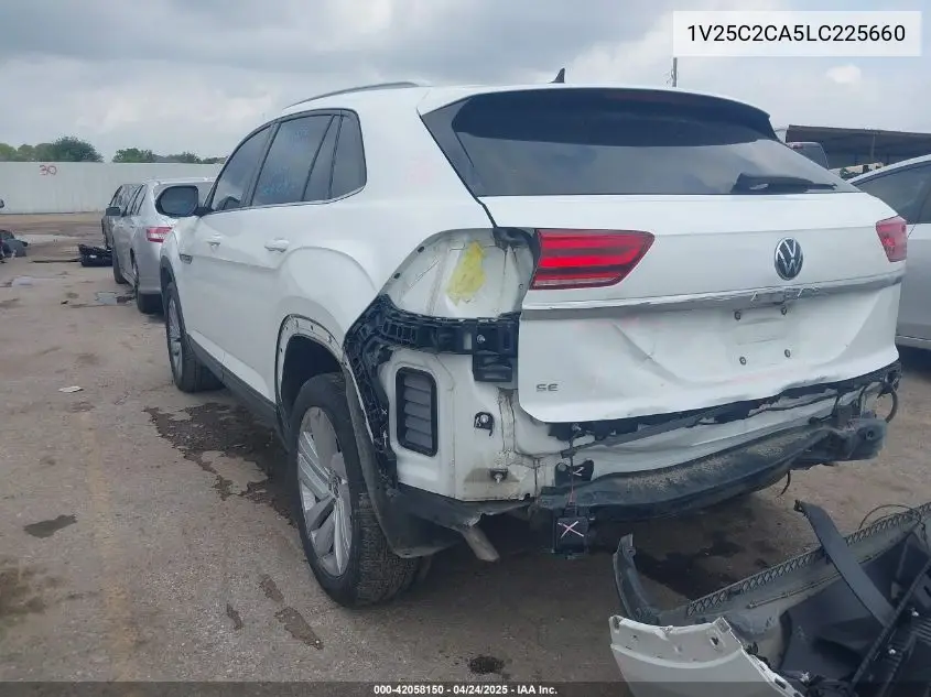 2020 Volkswagen Atlas Cross Sport 2.0T Se W/Technology/2.0T Se W/Technology R-Line VIN: 1V25C2CA5LC225660 Lot: 42058150