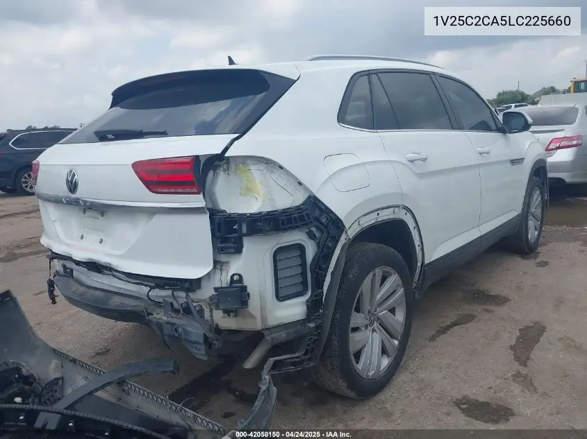 2020 Volkswagen Atlas Cross Sport 2.0T Se W/Technology/2.0T Se W/Technology R-Line VIN: 1V25C2CA5LC225660 Lot: 42058150