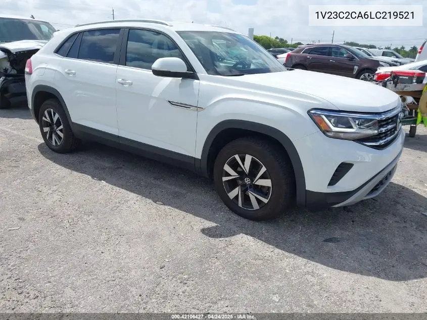 2020 Volkswagen Atlas Cross Sport 2.0T Se VIN: 1V23C2CA6LC219521 Lot: 42106427