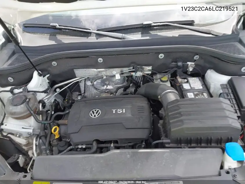 2020 Volkswagen Atlas Cross Sport 2.0T Se VIN: 1V23C2CA6LC219521 Lot: 42106427