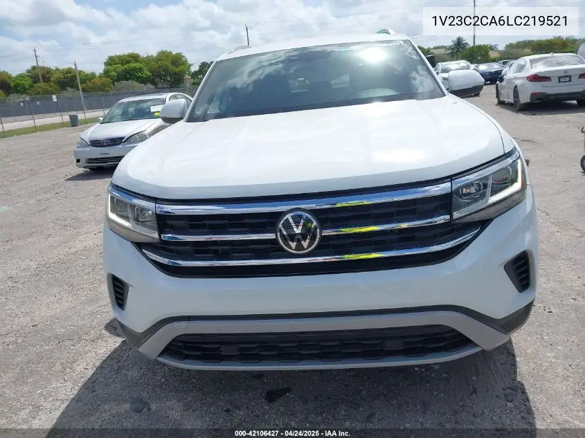 2020 Volkswagen Atlas Cross Sport 2.0T Se VIN: 1V23C2CA6LC219521 Lot: 42106427