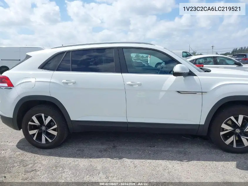 2020 Volkswagen Atlas Cross Sport 2.0T Se VIN: 1V23C2CA6LC219521 Lot: 42106427