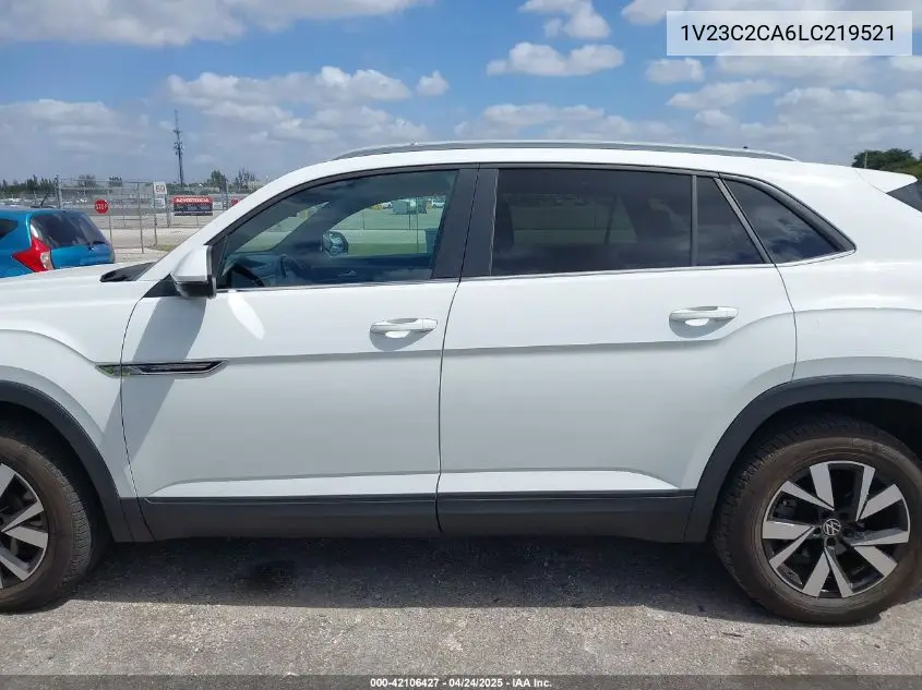 2020 Volkswagen Atlas Cross Sport 2.0T Se VIN: 1V23C2CA6LC219521 Lot: 42106427