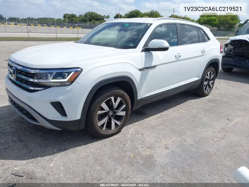 2020 Volkswagen Atlas Cross Sport 2.0T Se VIN: 1V23C2CA6LC219521 Lot: 42106427