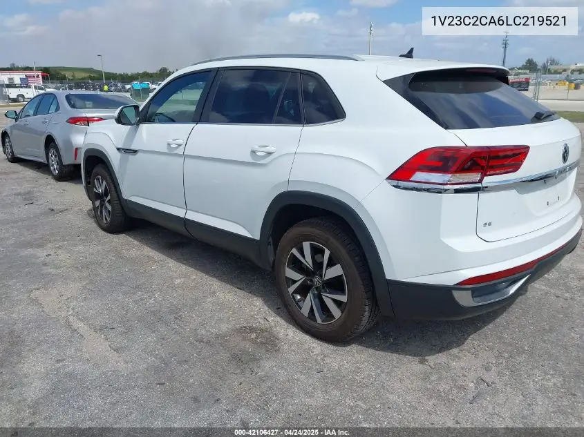 2020 Volkswagen Atlas Cross Sport 2.0T Se VIN: 1V23C2CA6LC219521 Lot: 42106427