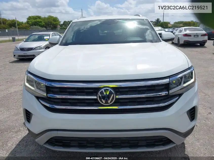 2020 Volkswagen Atlas Cross Sport 2.0T Se VIN: 1V23C2CA6LC219521 Lot: 42106427