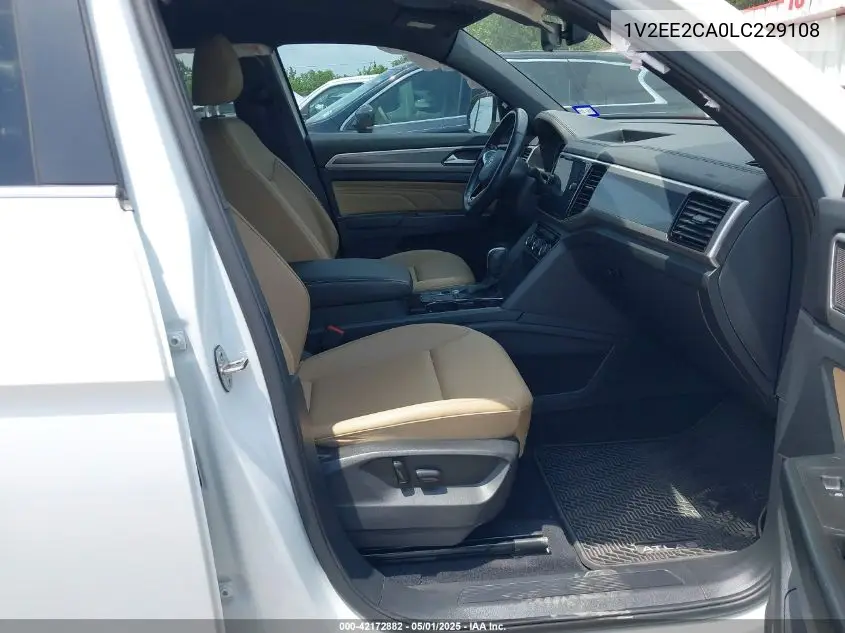 2020 Volkswagen Atlas Cross Sport 3.6L V6 Sel VIN: 1V2EE2CA0LC229108 Lot: 42172882